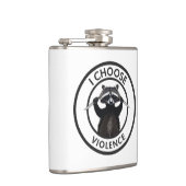 バイオレンス・ラクーンをおもしろい選ぶ フラスク (右)