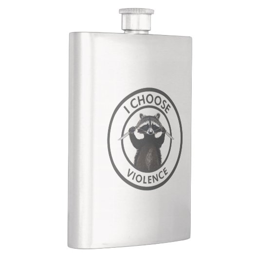 バイオレンス・ラクーンをおもしろい選ぶ フラスク (右)