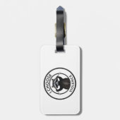 バイオレンス・ラクーンをおもしろい選ぶ ラゲッジタグ (裏面縦)