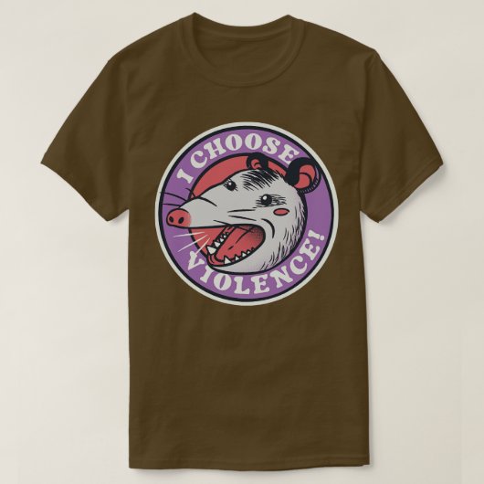 バイオレンスSkunk Opossum by Tobe Fonsecaを選択 Tシャツ (デザイン正面)