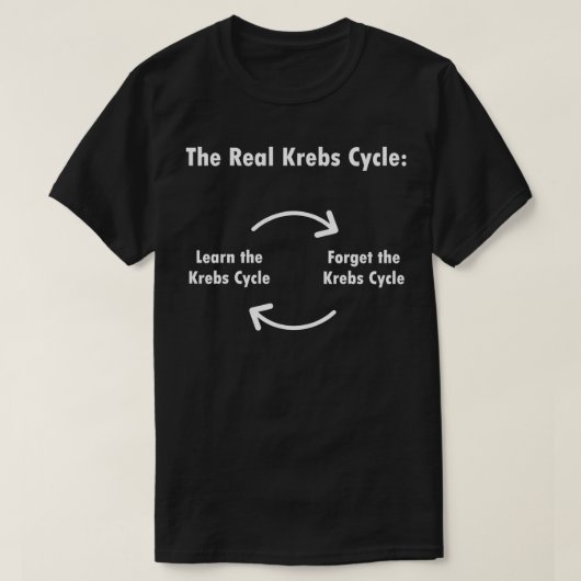 バイオロジークレブスサイクル生物学者サイエンスおたくギフトセント Tシャツ (デザイン正面)