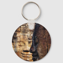 バイオン顔アンコールキングダムカンボジア キーホルダー