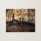 バイオン顔アンコールキングダムカンボジア ジグソーパズル (横)