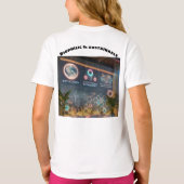 バイオ地球に優し薬 Tシャツ (裏面)