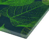 バイオ緑色骨格葉 カッティングボード (角)