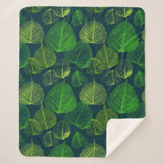 バイオ美的骨格葉 シェルパブランケット (正面)