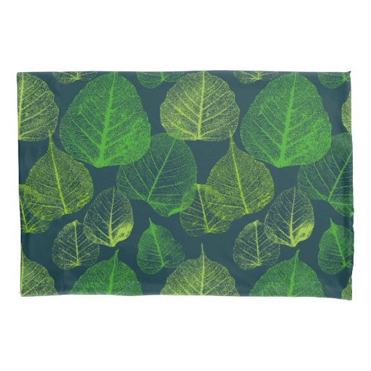 バイオ美的骨格葉 枕カバー (正面左)