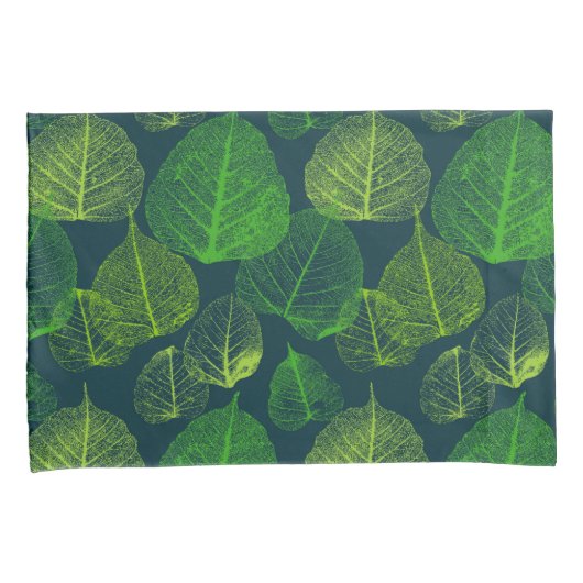 バイオ美的骨格葉 枕カバー (正面右)