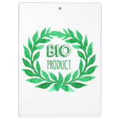 バイオ製品グリーンウォーターカラーファーム生鮮食品 クリップボード (裏面)