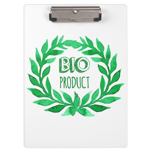 バイオ製品グリーンウォーターカラーファーム生鮮食品 クリップボード (正面)