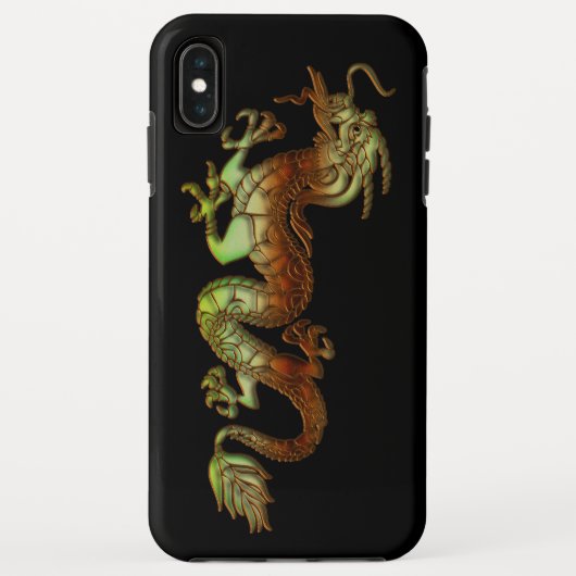バイカラー・ドラゴン Case-Mate iPhoneケース (裏面)