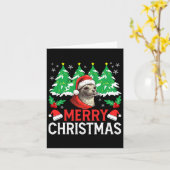 バイカルシールクリスマスパジャマの衣装クリスマスHoli カード (黄色い花)