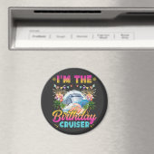 バイカークルーズの誕生日お祝いサークル マグネット (インサイチュ (食洗機))