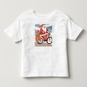 バイカーサンタクロース トドラーTシャツ