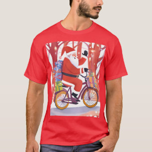 バイカーサンタクロース Tシャツ