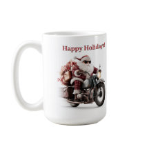 バイカーサンタ クリスマスコーヒーブレイク