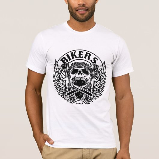 バイカーズ Tシャツ (正面)