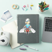 バイカー募集中 シール (iPadカバー)