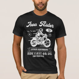 バイカー・クラブスタイル アイアンライダー Tシャツ