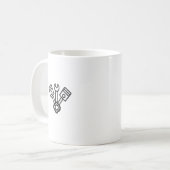 バイカー コーヒーマグ コーヒーマグカップ (正面左)
