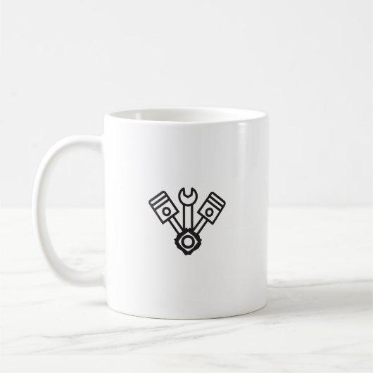 バイカー コーヒーマグ コーヒーマグカップ (左)