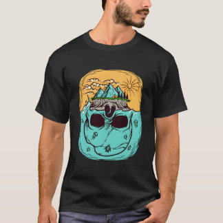 バイカー スケルトン ミスティック デス ボーン Tシャツ