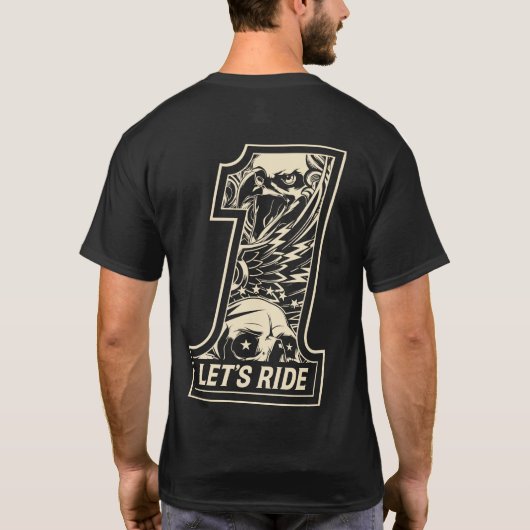 バイカー #1 Tシャツ (裏面)