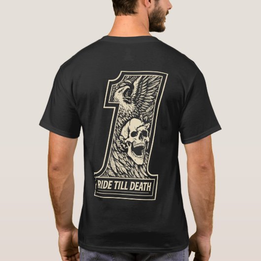 バイカー #1 Tシャツ (裏面)