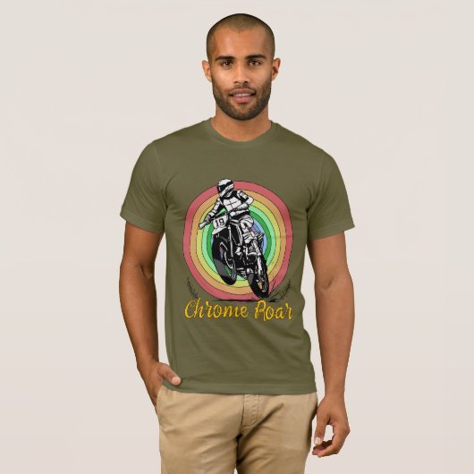 バイカーTシャツ Tシャツ (正面フル)