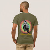 バイカーTシャツ Tシャツ (裏面フル)