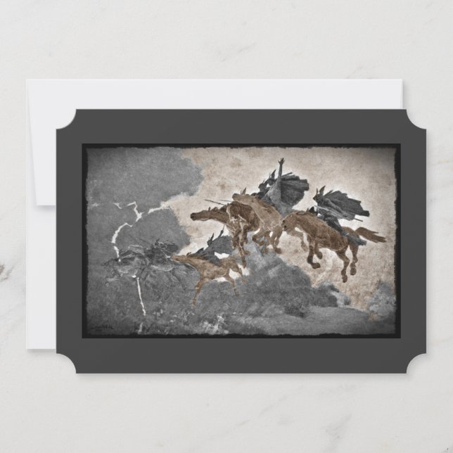 バイキングが嵐を乗り越える (正面)