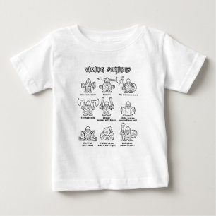 バイキングのことわざ ベビーTシャツ