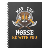 バイキングのギフト- Norseあなたとあるよろしいです ノートブック (正面)