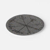 バイキングのコンパスの紙皿 ペーパープレート (アングル)