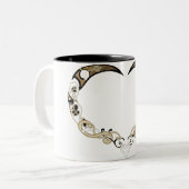 バイキングのハートのマグ ツートーンマグカップ (正面左)