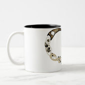 バイキングのハートのマグ ツートーンマグカップ (左)