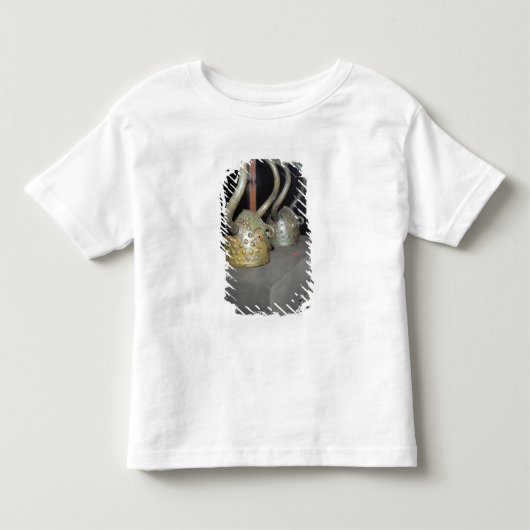 バイキングのヘルメット トドラーTシャツ (正面)