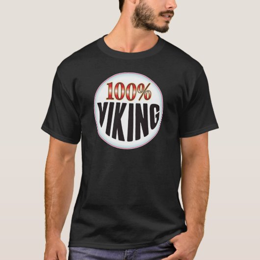 バイキングのラベル Tシャツ (正面)