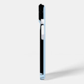 バイキングのロングシップアットナイトブルー Case-Mate iPhoneケース (裏面 / 左)