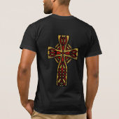 バイキングの十字のワイシャツ Tシャツ (裏面)