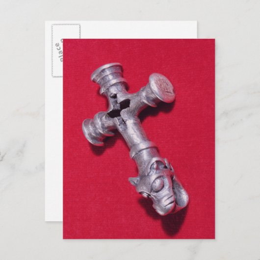 バイキングの十字形のアミレット ポストカード (正面/裏面)