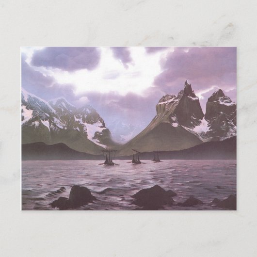 バイキングの夜明け ポストカード (正面)