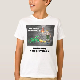 バイキングの宝探しパーティー 誕生日 Tシャツ