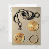 バイキングの宝石類TtoB LtoR ポストカード (正面/裏面)