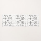 バイキングの実行 ヨガマット (裏面(横))