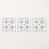 バイキングの実行 ヨガマット (正面(横))