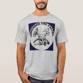 バイキングの戦いの祈りの言葉 Tシャツ (正面)