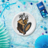 バイキングの戦士 ペーパープレート (パーティー)