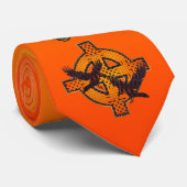 バイキングの日の出のタイ ネクタイ (ロール)