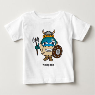 バイキングの球 ベビーTシャツ